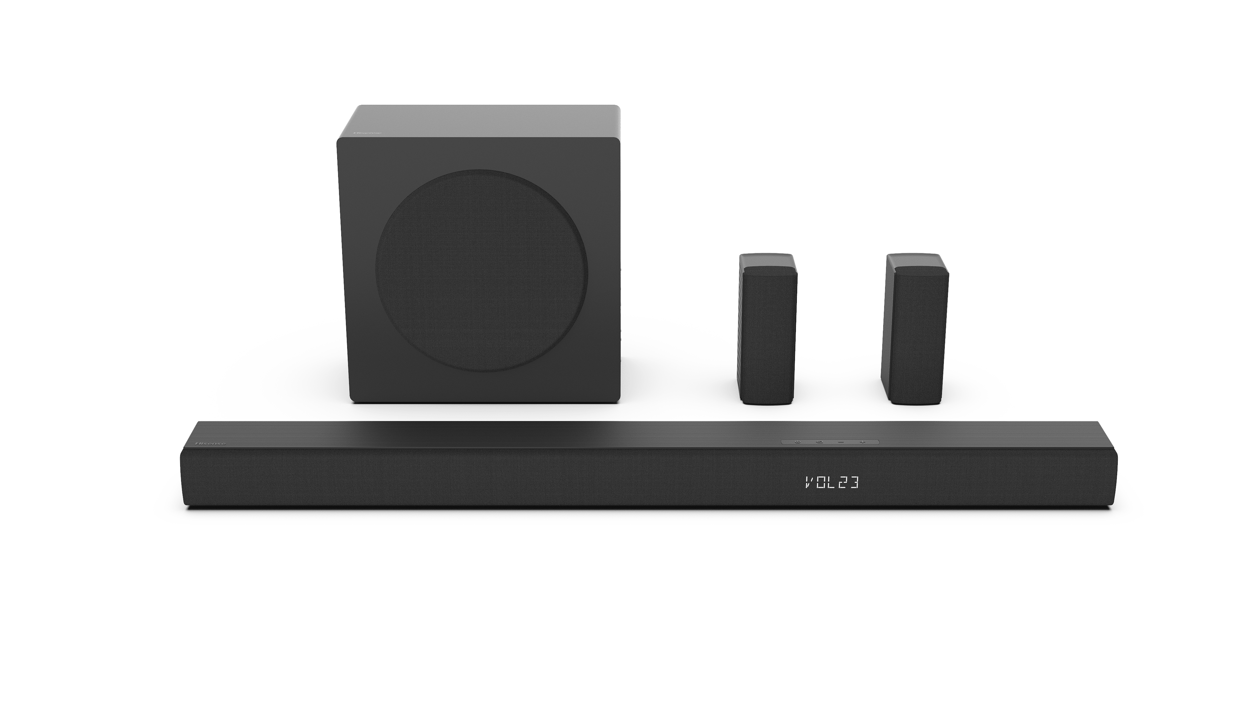 5.1 Ch 510W Soundbar with Wireless Subwoofer and 2 Rear Surround Speakers (R651)