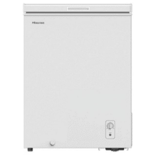 Hisense 5 Cu ft. Chest Freezer, White