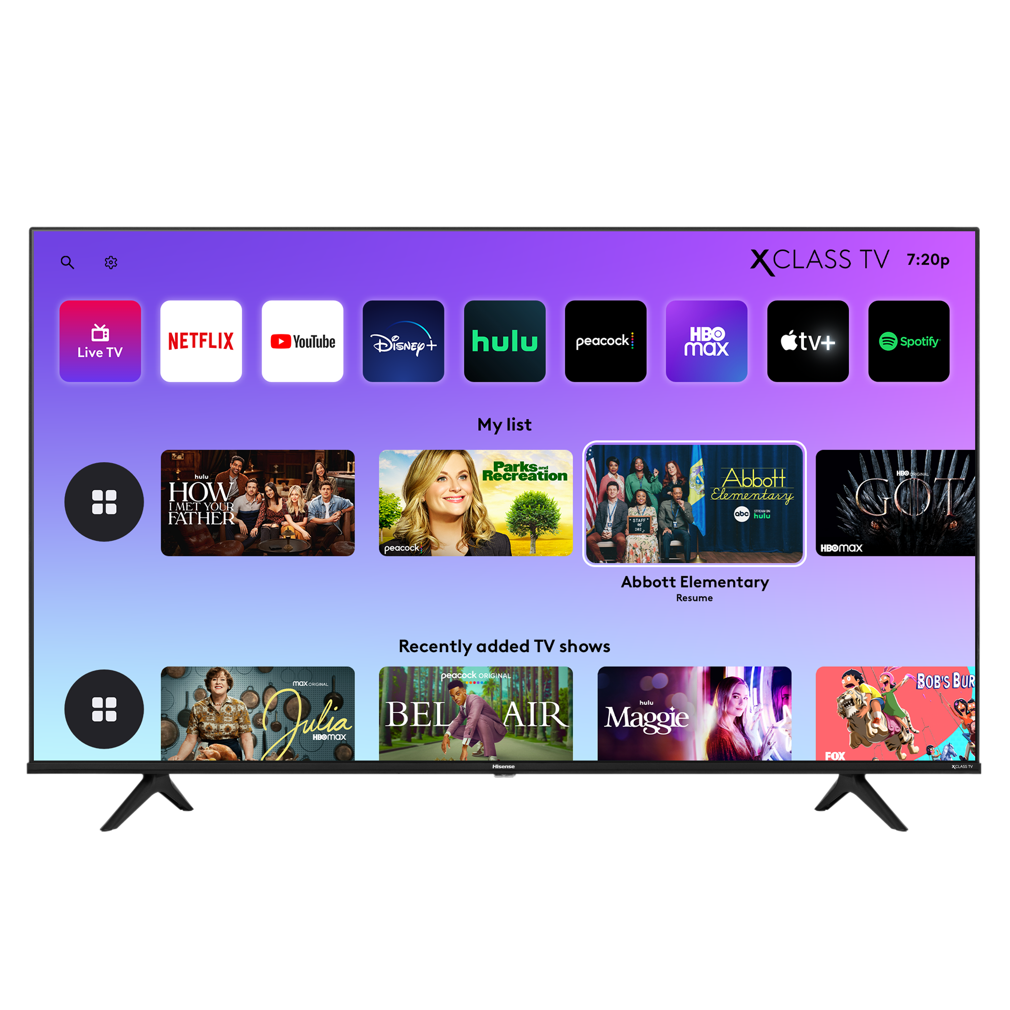 Hisense 50” Class A6 Series 4K UHD Smart Google TV (50A65k)