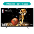 thumbnail image 1 of Hisense 50" Class U6H ULED 4K Google TV (50U6H) - QLED, 600 Nits, 240 Motion Rate, Voice Remote, 1 of 18