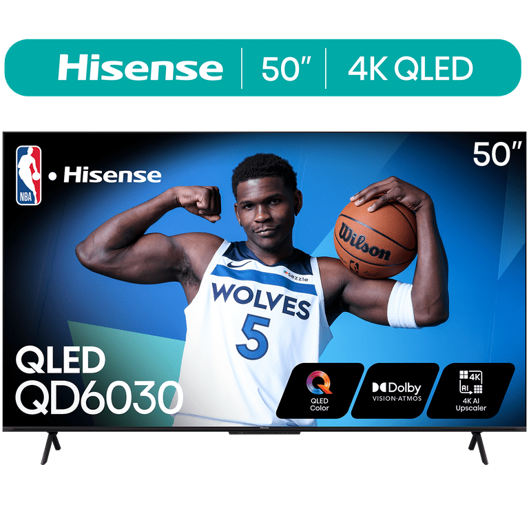 Hisense 50-Inch Class QD6030G Series QLED Google Smart TV Hisense 50-Inch Class QD6030G Series QLED Google Smart TV