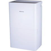 Hisense 50 Pint 4500 sq ft Dehumidifier, Adjustable Humidistat, Automatic Shutoff, E-Star