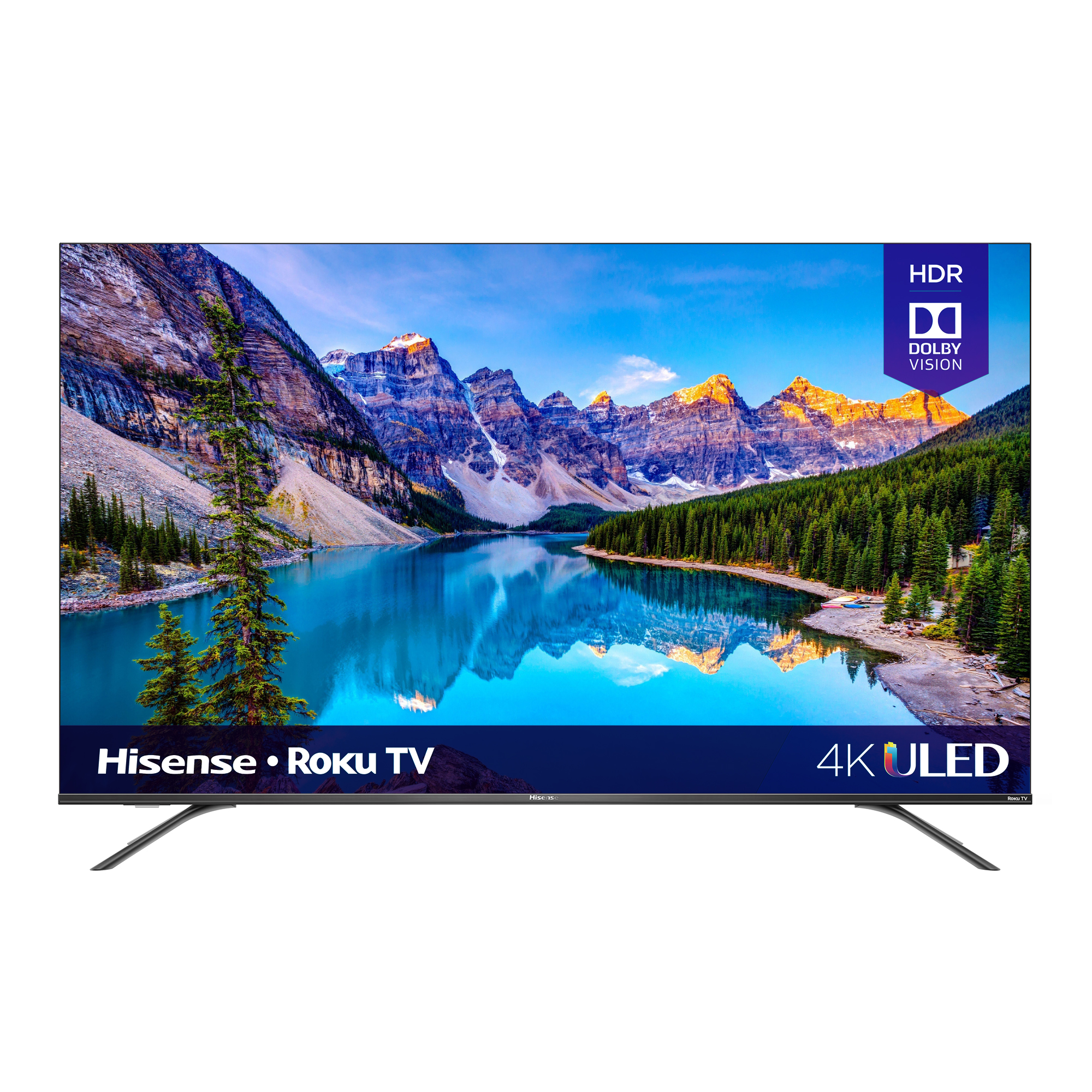 Hisense 55" Class 4K UHD LED Roku Smart TV HDR 55R8F - image 1 of 8