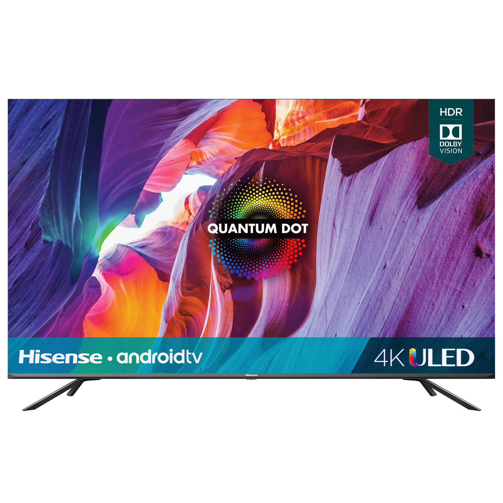 Hisense 55" Class Quantum 4K ULED (2160p) HDR10 Android Smart LED TV (55H8G) - image 1 of 9