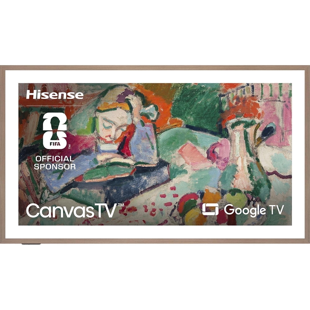 Hisense 55 Inch QLED S7N CanvasTV Anti-Glare Panel Google Smart TV (2024) Refurbished