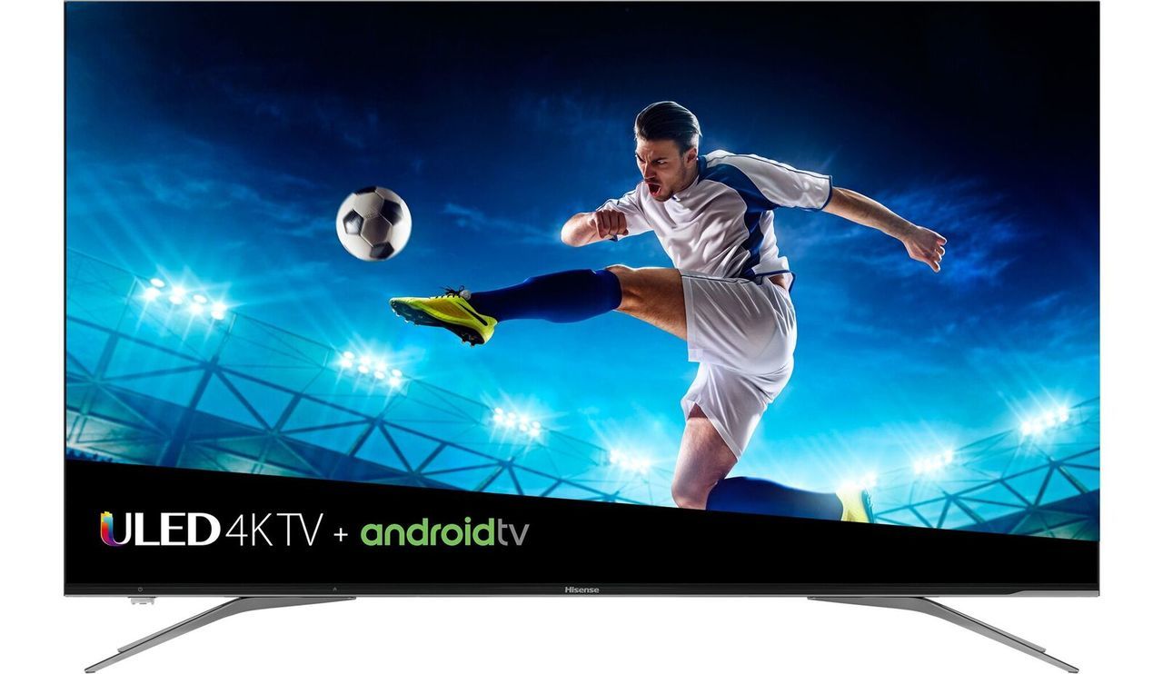 Hisense 55" class H9E Plus (54.6" diag.) 4K UHD Android TV with HDR, Google Assistant (55H9E Plus) - image 1 of 8