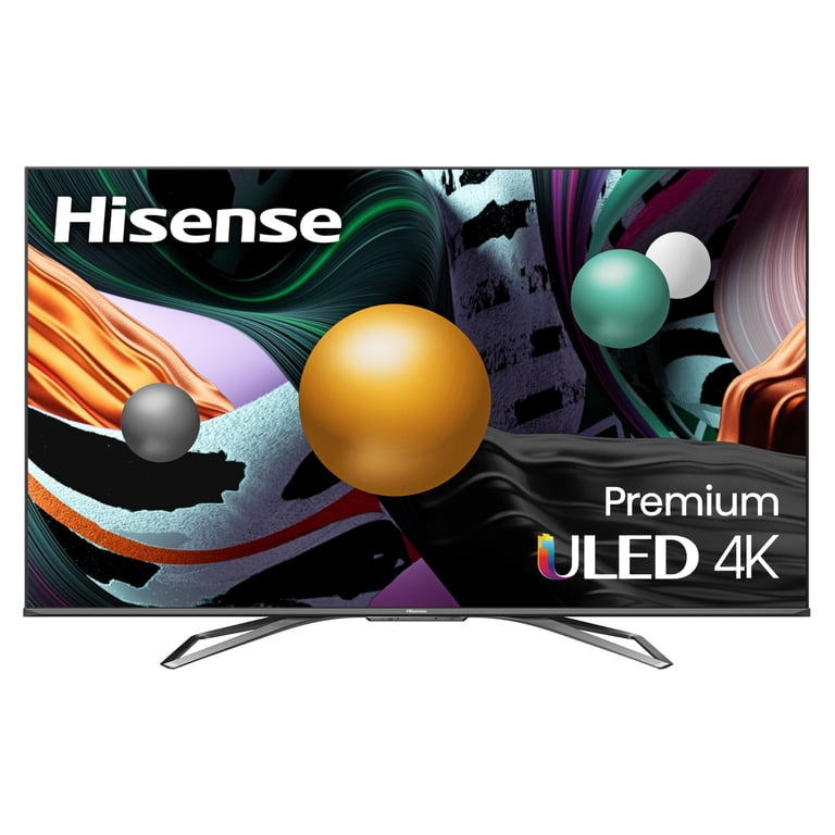Hisense 55-inch 4K ULED Smart TV, Dolby Vision, 55U8G, Black