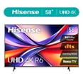 thumbnail image 1 of Hisense 58" Class 4K UHD LED LCD Roku Smart TV HDR R6 Series 58R6E, 1 of 29