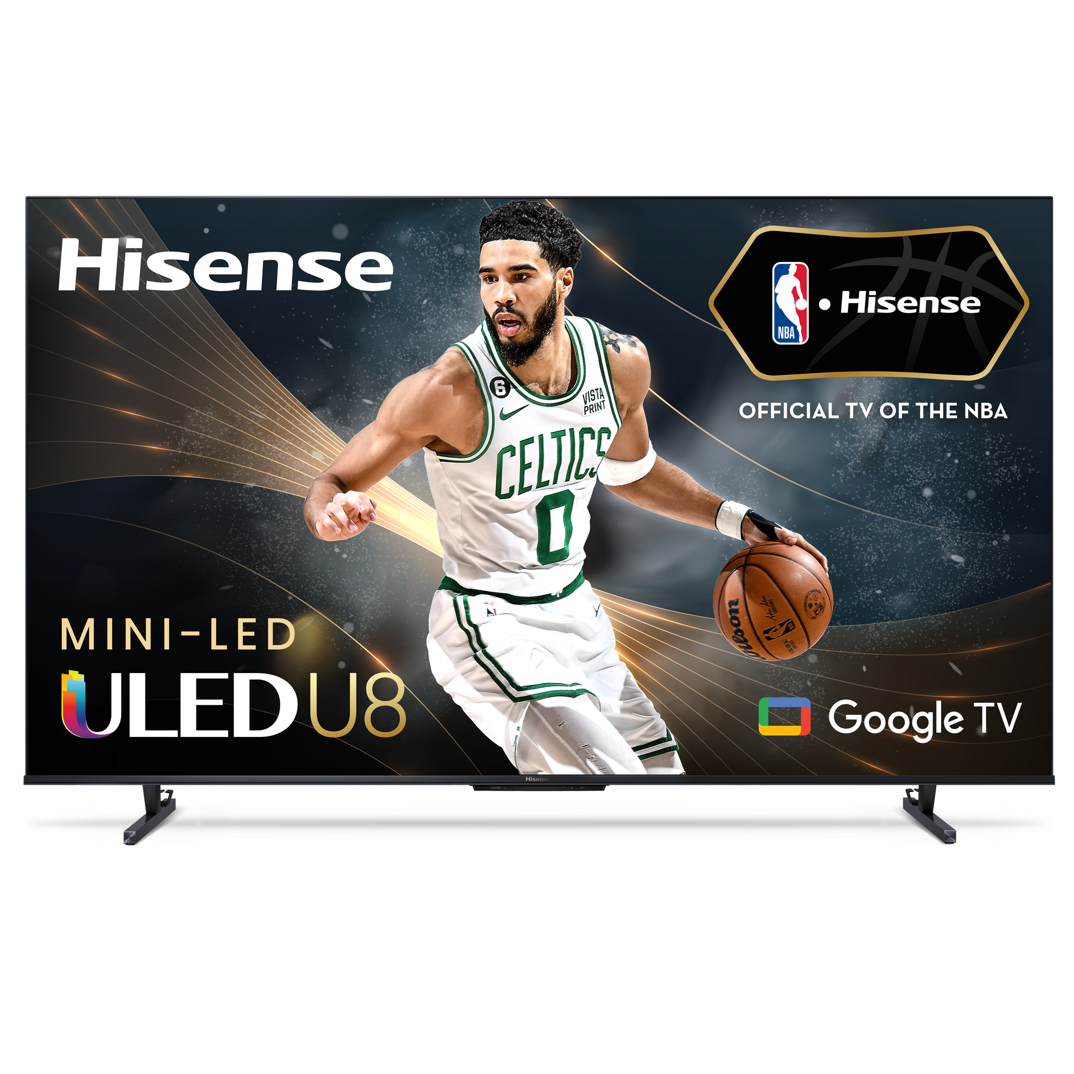 Hisense 65" Class U8 Series Mini-LED ULED 4K UHD Google Smart TV (65U8K) - QLED, Native 144Hz, 1500-Nit, Dolby Vision IQ, Full Array Local Dimming, Game Mode Pro - image 1 of 15