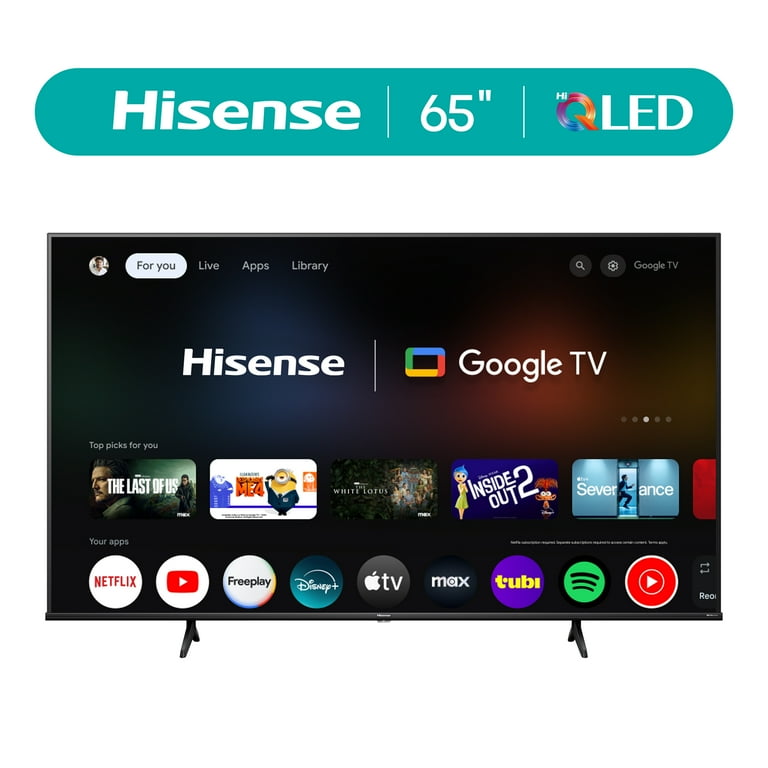 Hisense 65-Inch Class QD6030G Series Hi-QLED Smart Google TV