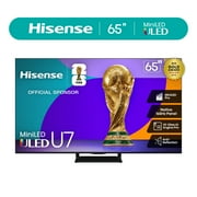 Hisense 65 Class U7 Series Mini-LED ULED 4K UHD Google Smart TV 65U75QG, 2025 Model - QLED, Native 165Hz, Dolby Vision IQ, Dolby Atmos, Up to 3000 Nits, IMAX Enhanced