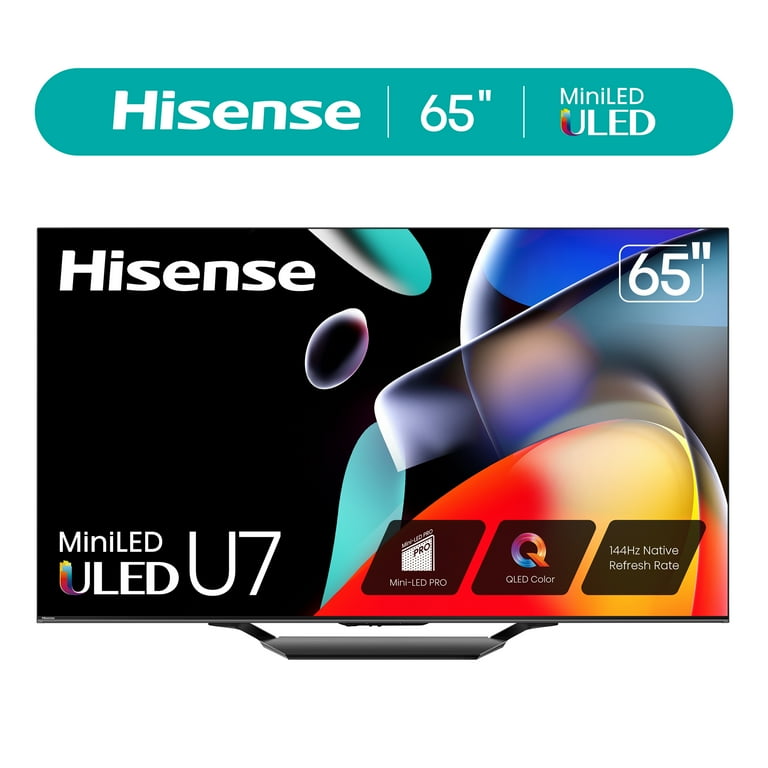 Hisense 65-Inch Class U7 Series Mini-LED Pro ULED 4K UHD Google