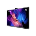 thumbnail image 1 of Hisense GoBoard Live pro 75WM6FE - 75" Diagonal Class WM6FE Series LED-backlit LCD display - interactive - with built-in interactive whiteboard, touchscreen (multi touch), 4K camera, microphone array - Android - 4K UHD (2160p) 3840 x 2160 - Direct LED - black & tarnish, 1 of 3