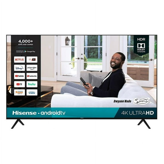Hisense 75" Class LED 4K LED Smart Android TV UHD H65 Series 75H6570G