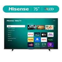Hisense H5 Series 75" 4K Ultra HD 2160p HDR Smart QLED Roku HDTV