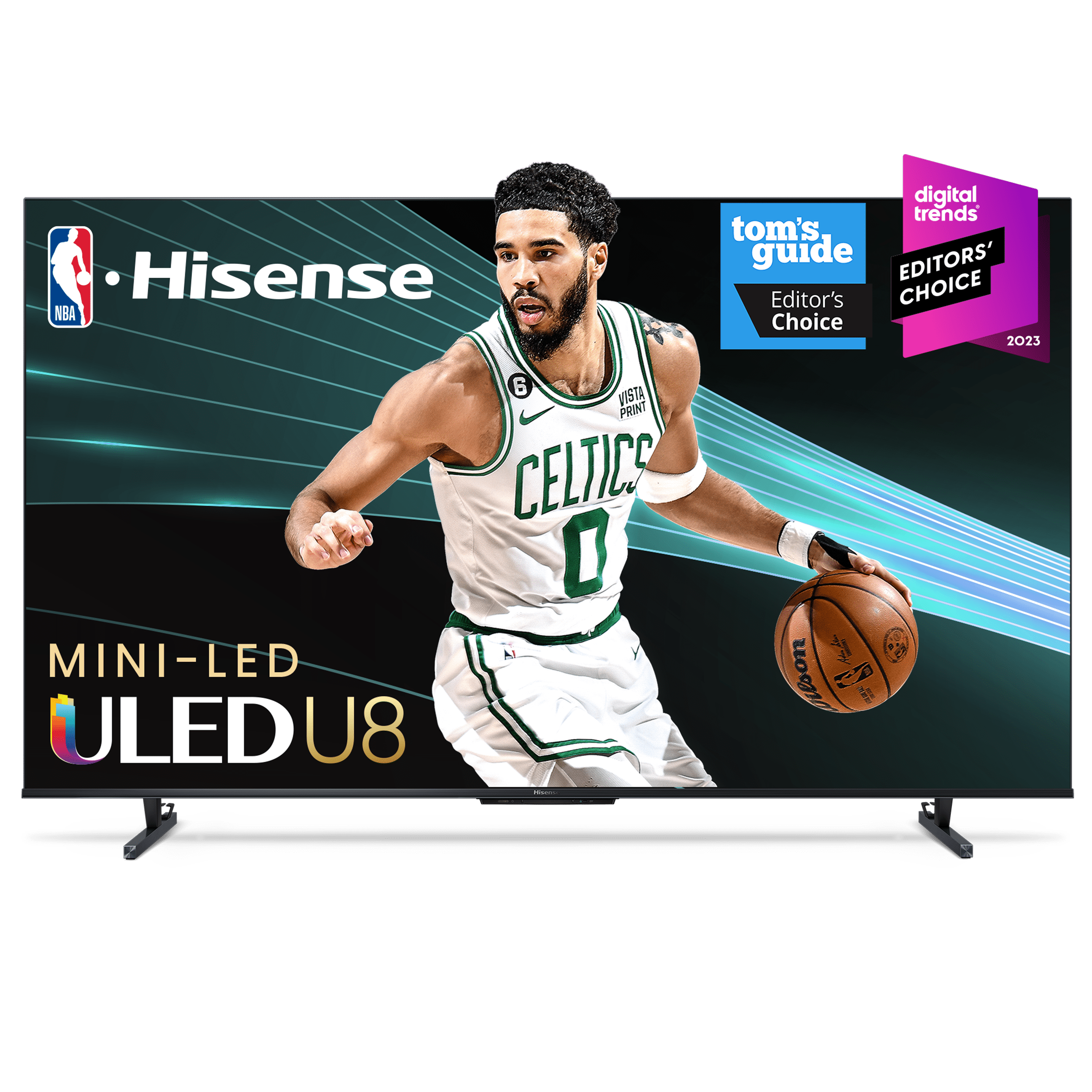 Hisense ULED Premium U7H QLED Series 85 pulgadas Class Quantum Dot Google  4K Smart TV (85U7H, modelo 2022), negro