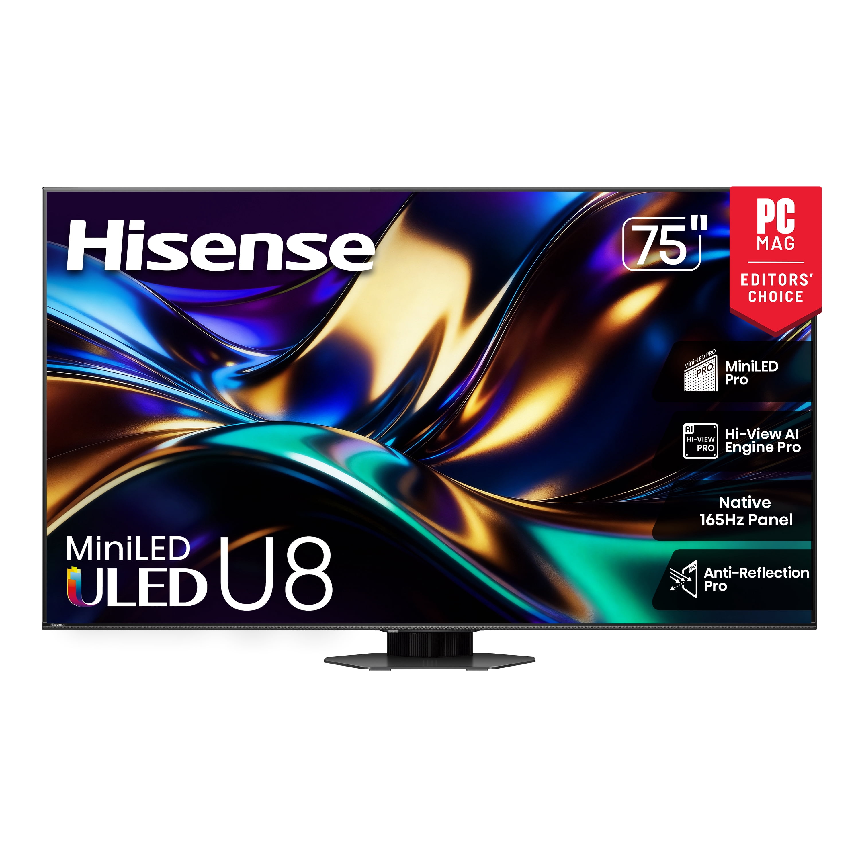 Hisense 75 inch Class U8 Series Mini-LED ULED 4K UHD Google Smart