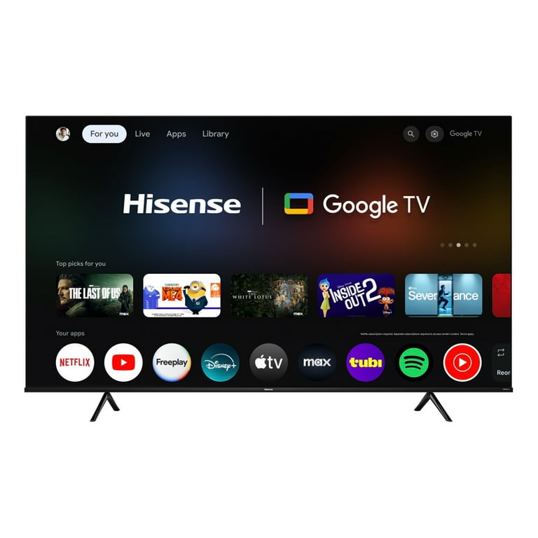 Hisense 75-Inch A6 Series 4K UHD Smart TV with Dolby Vision HDR