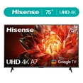 thumbnail image 1 of Hisense 75-Inch Class A7 Series Dolby Vision HDR 4K UHD Google Smart TV (75A7N), 1 of 18