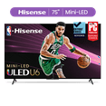 Walmart Tv On Sale 75 Inch Hisense 75-Inch Class U6 Series Mini-LED QLED Google Smart TV (75U6K