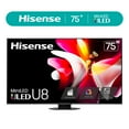 thumbnail image 1 of Hisense 75-Inch Class U8 Series Mini-LED Pro+ ULED 4K UHD Google Smart TV (75U8N, 2024), 1 of 24