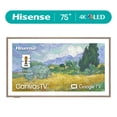 thumbnail image 1 of Hisense 75" S7 CanvasTV Series 4K Hi - QLED UHD Google Smart Art TV (75S7SG, 2026 New) - 144Hz, Art Mode, Anti-Glare Panel, Dolby Vision HDR, Hi-Matte Display, Frame & UltraSlim Wall Mount Included, 1 of 15