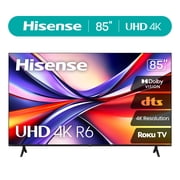 Hisense 85" Class 4K UHD LED LCD Roku Smart TV HDR R6 Series 85R6E4