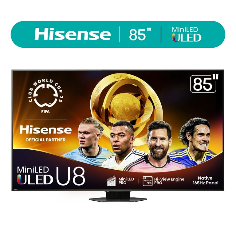 Hisense 85-Inch Class U8 Series Mini-LED Pro+ ULED 4K UHD