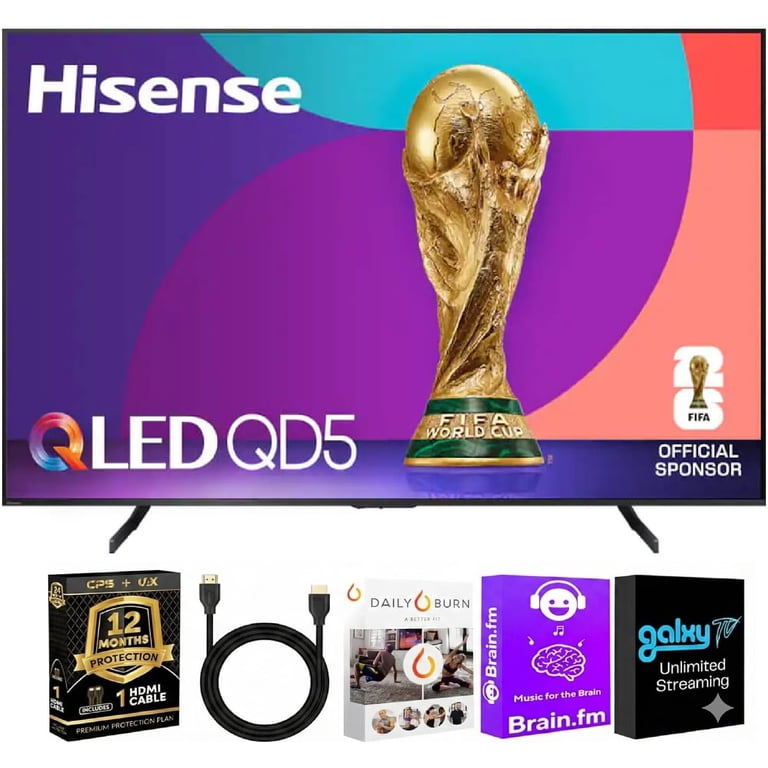 Hisense 98 Inch Class QD5 Series 4K UHD QLED Smart Google TV Hisense 98 Inch Class QD5 Series 4K UHD QLED Smart Google TV