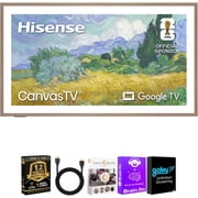 Hisense Canvas Series QLED Smart TV Bundle with HDMI & CPS Plan 50.0, Inches