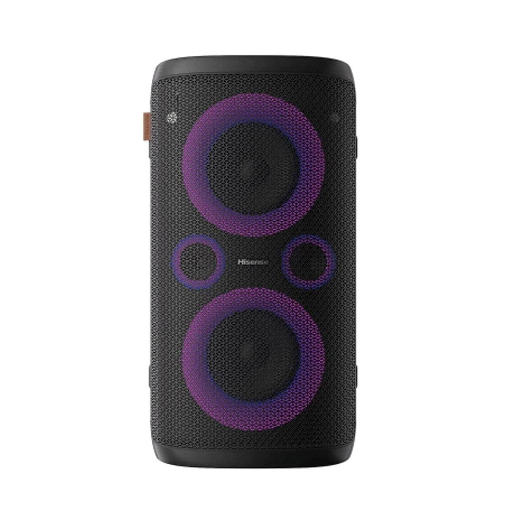 Hisense HP100 300 Watt Portable Party Speaker, Black