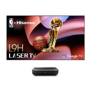 Hisense L9H TriChroma 4K Ultra Short Throw Laser TV Projector with 120 Ambient Light Rejecting Screen, Dolby Vision, Dolby Atmos, Google TV
