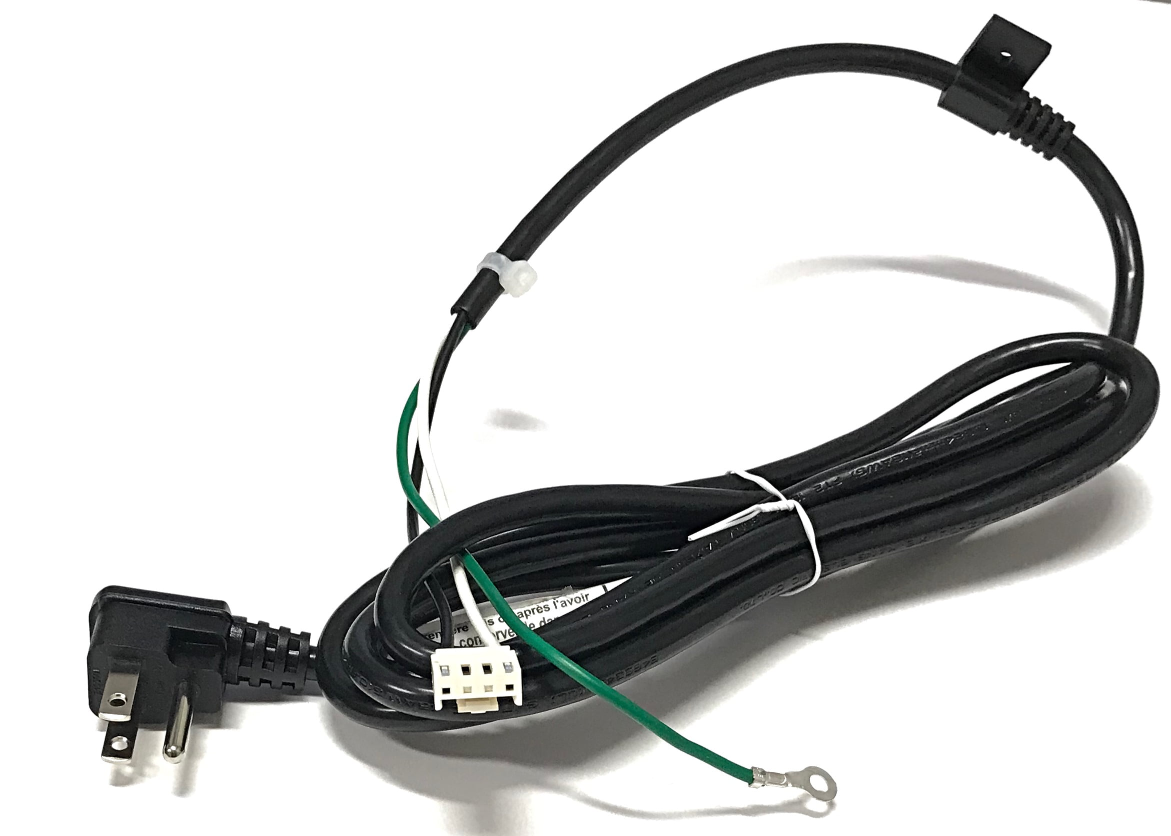 Hisense OEM 4" Cord Power Cable, Black, 8957743
