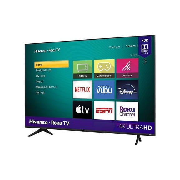 Open Box Hisense R6 Series 55" 4K UHD 120Hz Roku TV