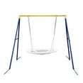thumbnail image 1 of Hishine A frame Swing stand,heavy duty sturdy frame,large size with ground anchored ,all weather usage, 1 of 7