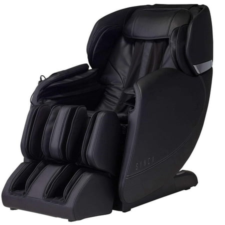Synca Wellness - Hisho  SLTrack Zero Gravity Massage Chair - Black