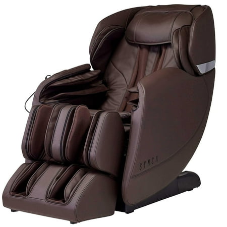 Synca Wellness - Hisho  SLTrack Zero Gravity Massage Chair - Brown