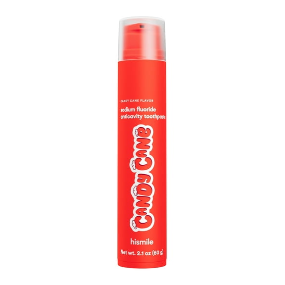 Hismile Candy Cane Flavored Fluoride Toothpaste