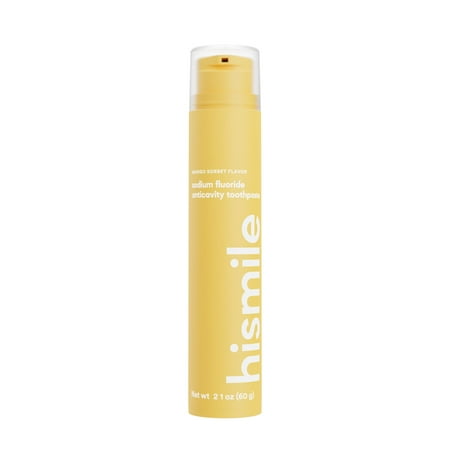 Hismile Mango Sorbet Flavored Fluoride Toothpaste