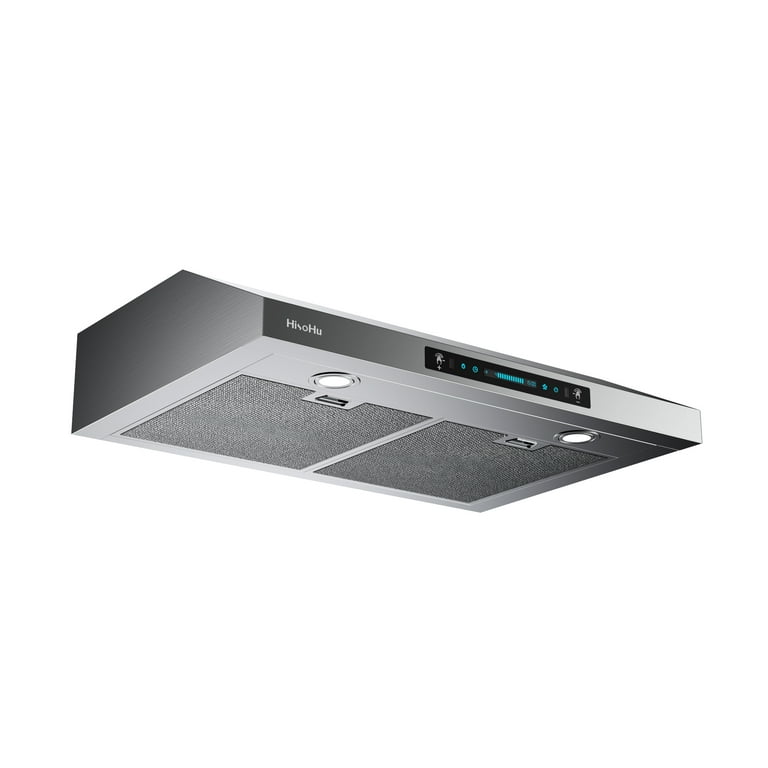  30 Inch Under Cabinet Range Hood with 900-CFM, 4 Speed Gesture  Sensing&Touch Control Panel, Stainless Steel Kitchen Vent : Appliances