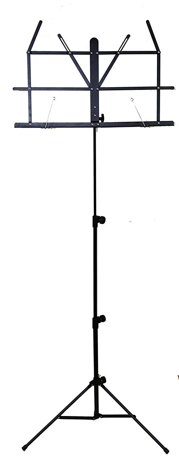 Hisonic Signature Series 7121 Two Section Folding Music Stand with Carrying Bag