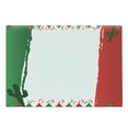 thumbnail image 1 of Hispanic Cutting Board, Mexican Themed Graphic in Flag Colors Cactus and Pepper, Decorative Tempered Glass Cutting and Serving Board, in 3 Sizes, by Ambesonne, 1 of 2