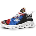 thumbnail image 1 of Hispanic Heritage Boricua Puerto Rico Shoes Trail Running Shoe Non-Slip Breathable Comfortable Sneakers white Size 7.5, 1 of 7