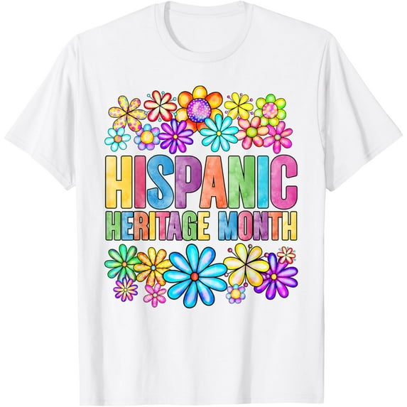 Hispanic Heritage Month National Latino Countries Flags T-Shirt