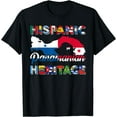 thumbnail image 1 of Hispanic Heritage Month National Panamanian Panama Flag T-Shirt, 1 of 3