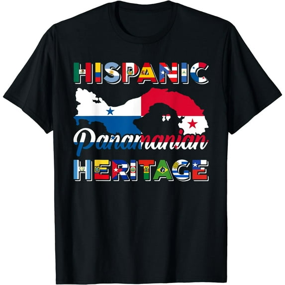 Hispanic Heritage Month National Panamanian Panama Flag T-Shirt