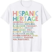 Hispanic Nations Unity Tee: Embracing Latino Heritage