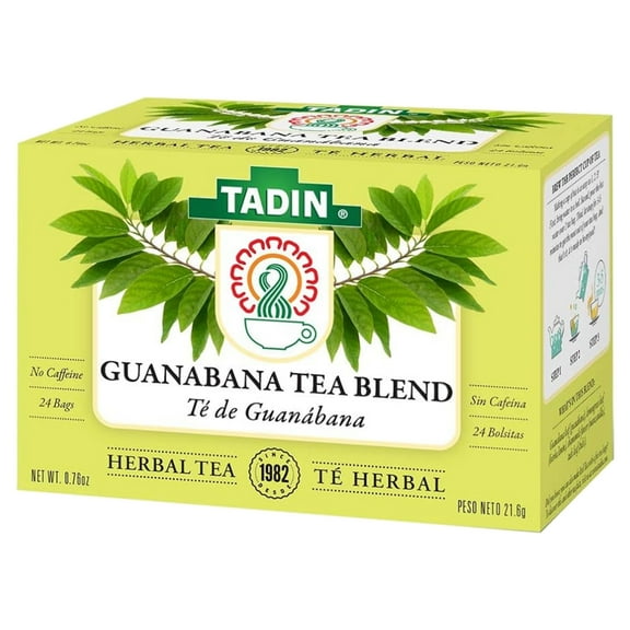 Hispanic Product Tadin Guanabana Blend Herbal Tea Bags (24 count)