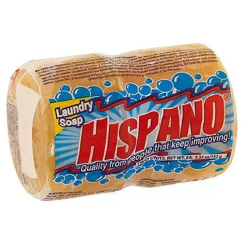 Hispano Jabon Laundry Soaps, 2 Ea, 10.7 oz