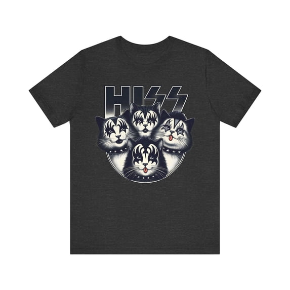 Hiss Funny Cat Lover T-Shirt, Funny Cat Shirt Graphic Novelty Unisex Tee